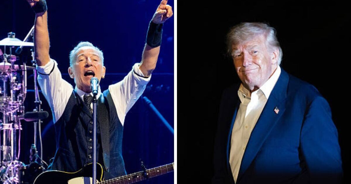 Bruce Springsteens feud with Trump as singer lambasts | Music News