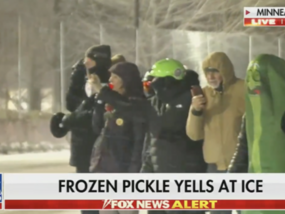 Fox reporter calls out at man in 'pickle | Latest US News