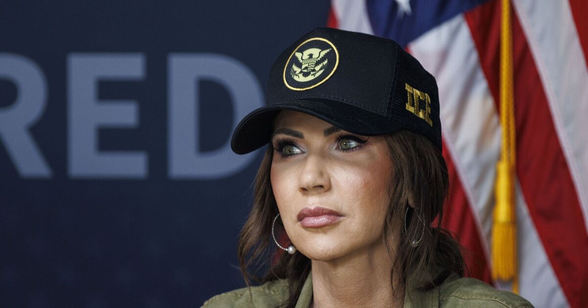 Kristi Noem announces new frontier for US in | Political News