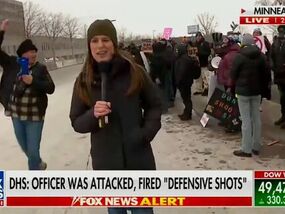 Sneering Fox News host forced to abandon report as | Latest US News