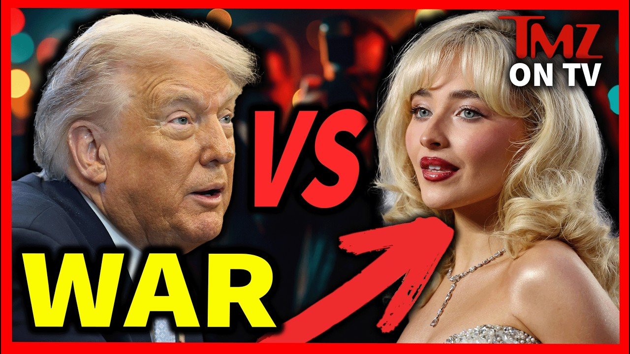 Trump vs. Sabrina Carpenter Erupts Into Full-Blown