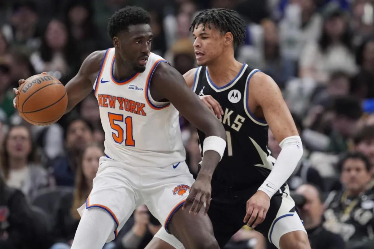 Knicks Mohamed Diawara answers call with strong | Sports News