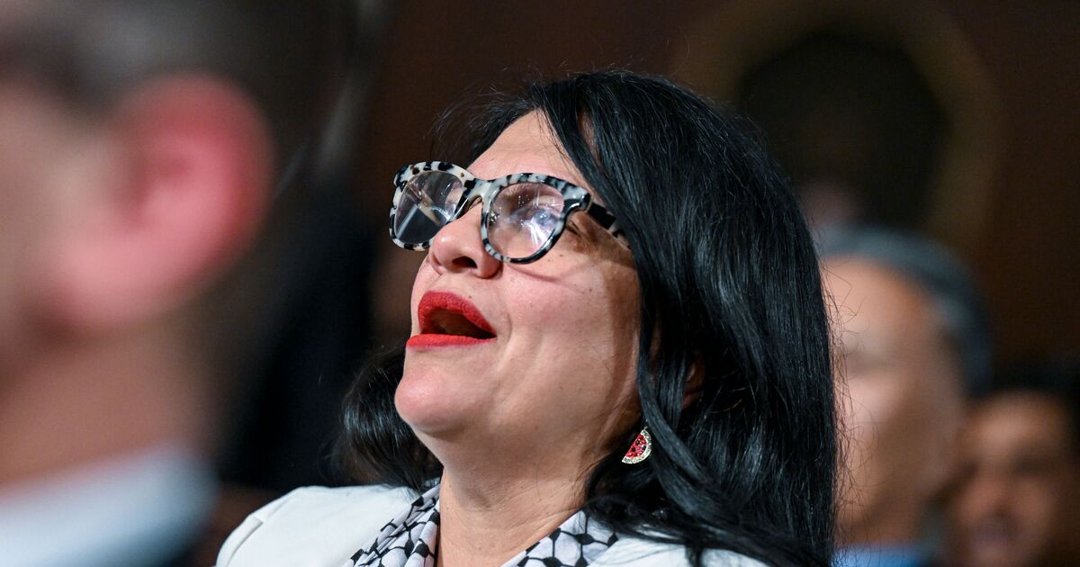 Squad member turns heads with obscene protest | Political News