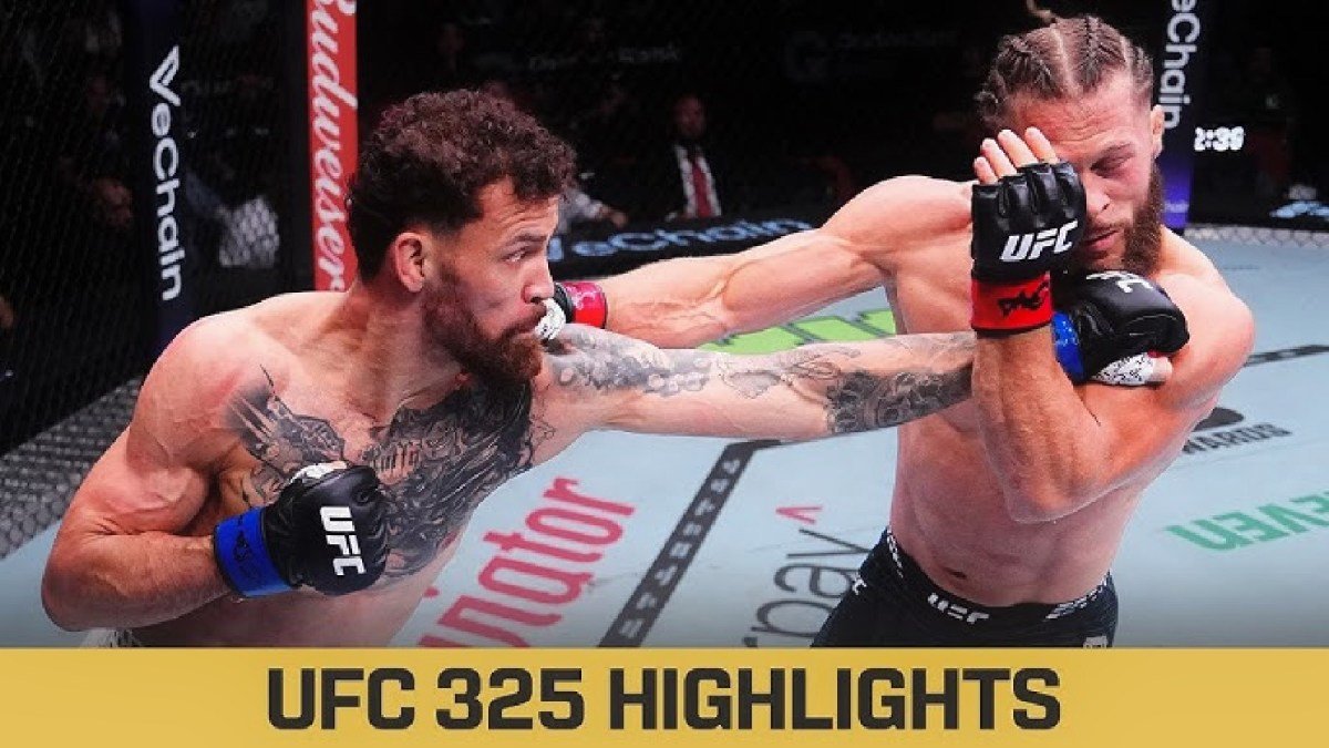 UFC 325 Highlights: Mauricio Ruffy Knocks Out