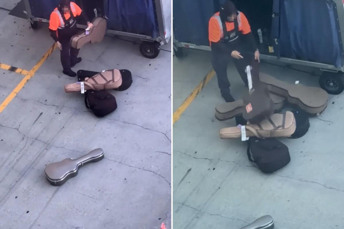 Airline baggage handler sparks fury for tossing | Lifestyle News
