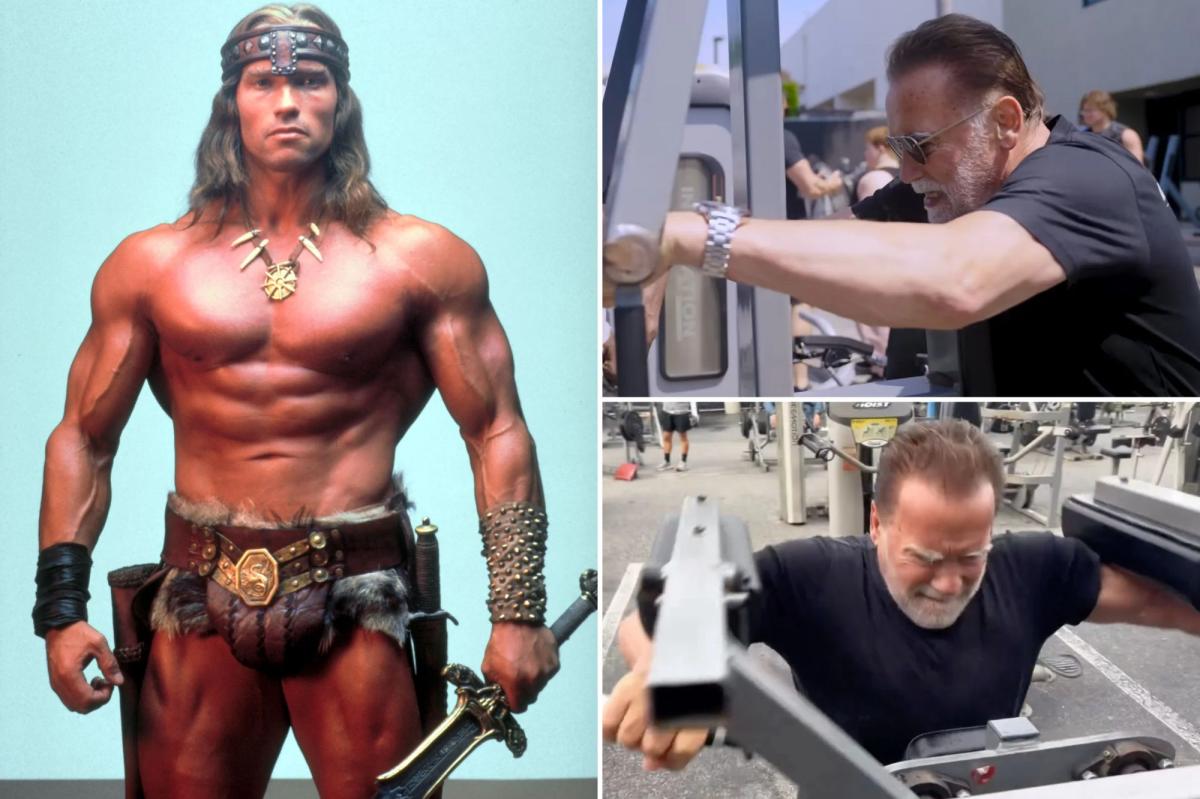 Arnold Schwarzenegger bulks up for role in new