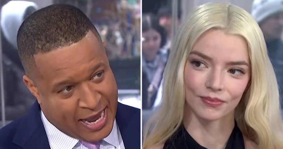 Craig Melvins awkward Anya Taylor-Joy interview | TV Shows