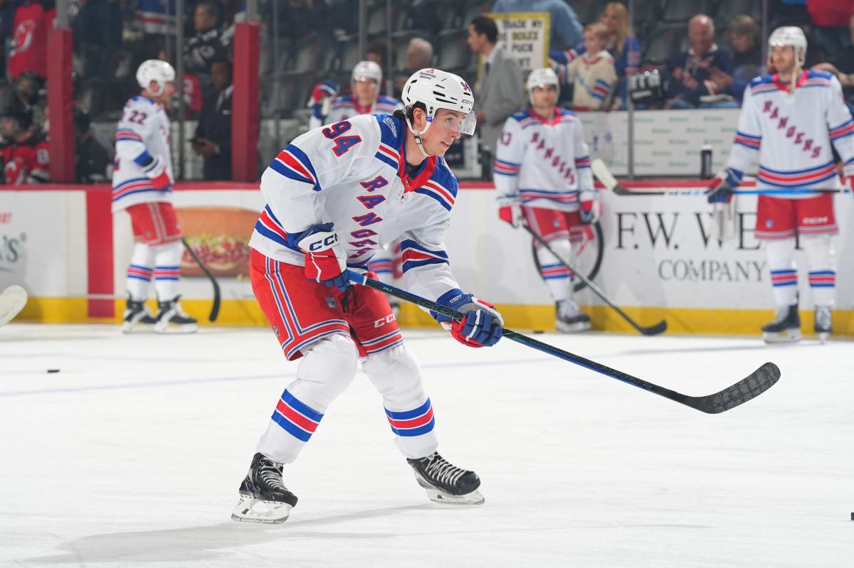 Gabe Perreault reacts to move to Rangers second | Sports News