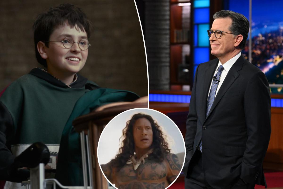 Hellish Harry Potter trailer, Colbert writing