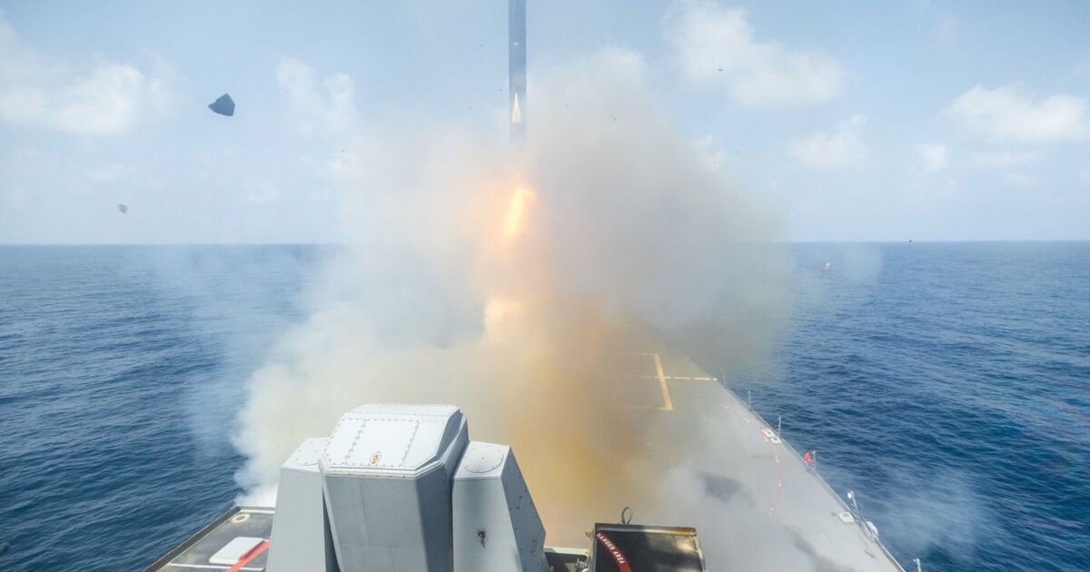 Insane video shows moment US launches missiles at | Political News