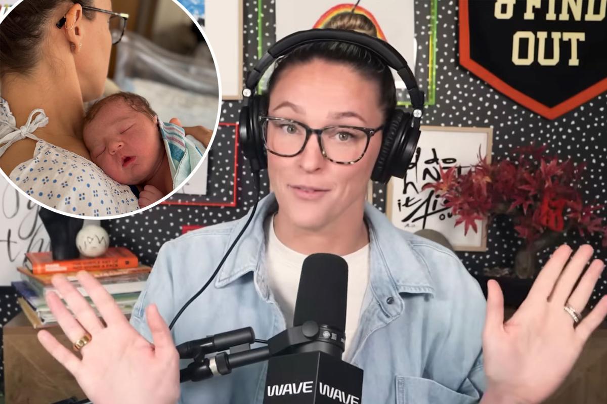 Kylie Kelce slams crazy myth about postpartum