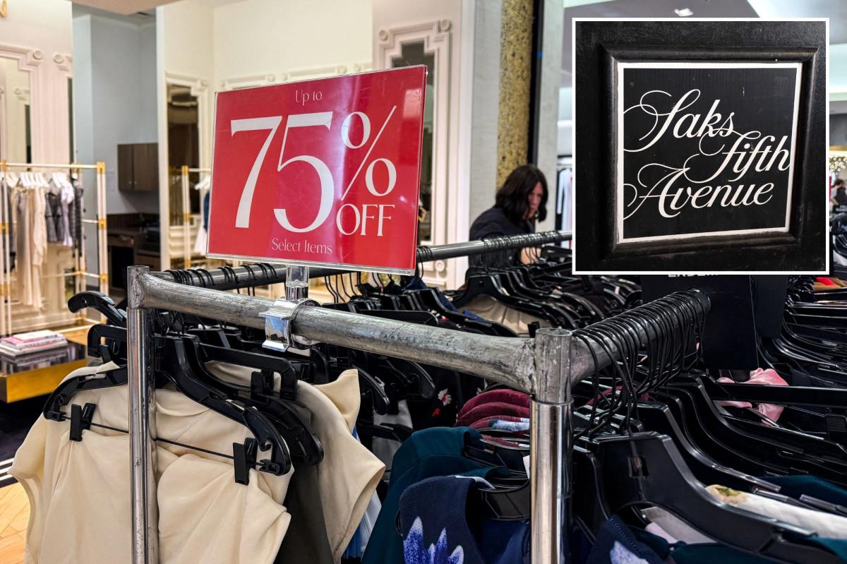 Saks Fifth Avenue parent closing 15 more stores in | Lifestyle News