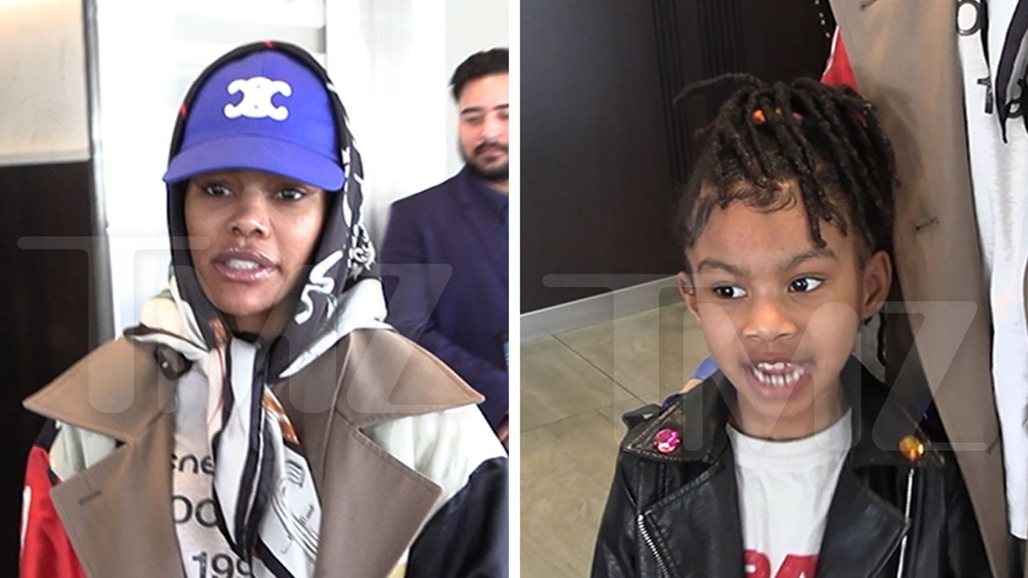 Teyana Taylor's Daughter Rue Adorably Crashes