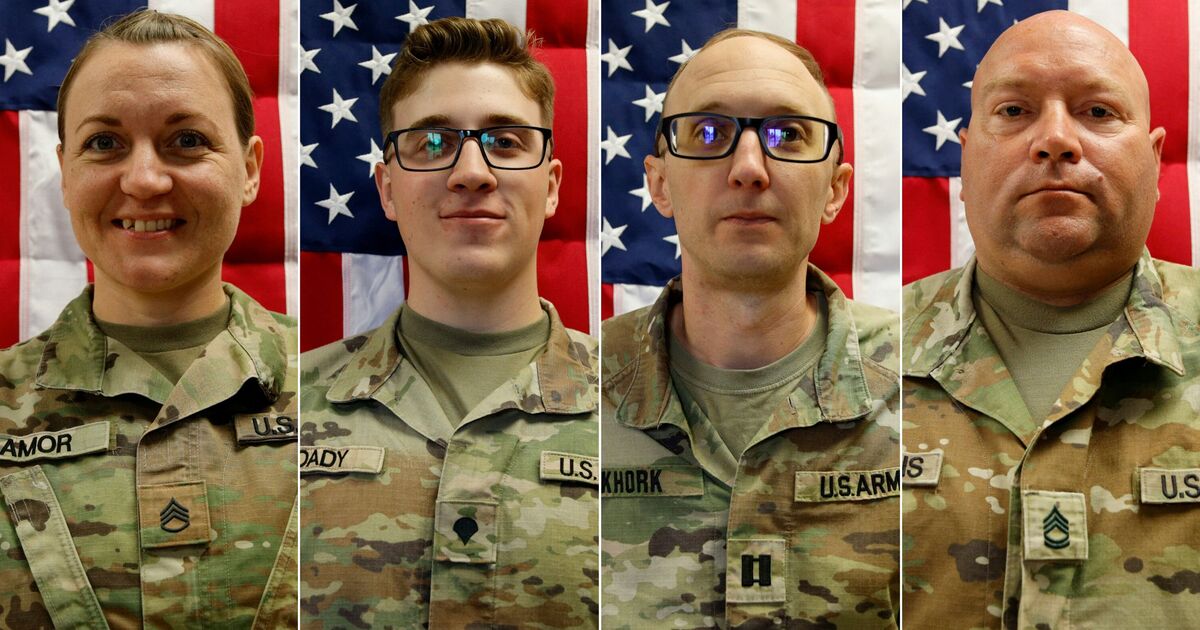 American soldiers killed in Iran war identified by