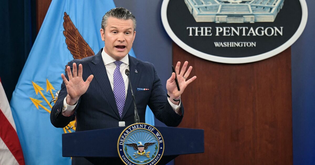 Hegseth jabs UK Navy minutes after Trump targets