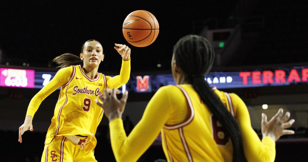 Jazzy Davidson and USC women face tough NCAA