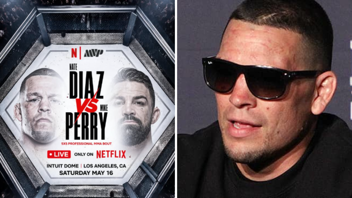 Nate Diaz vs. Mike Perry confirmed for Ronda