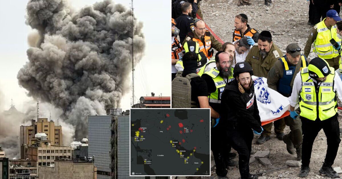 Terrifying map shows every attack by Iran and the | Political News