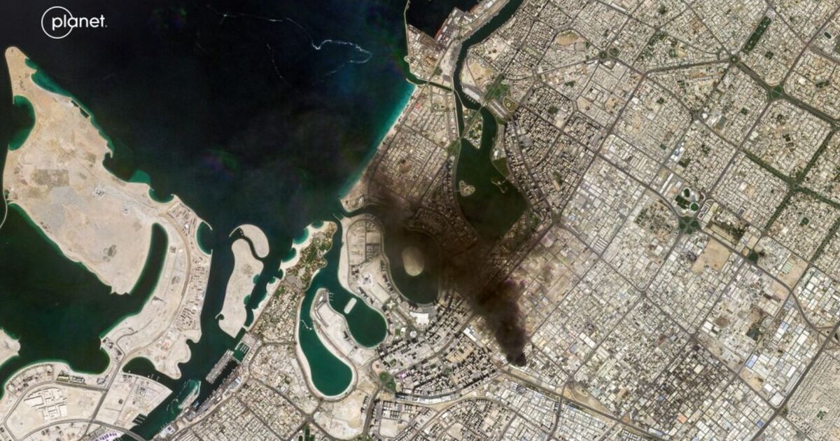 Terrifying satellite image show Dubai blanket in | Political News