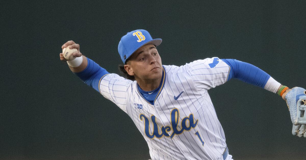 Top-ranked UCLA baseball pulls off 3-game sweep of