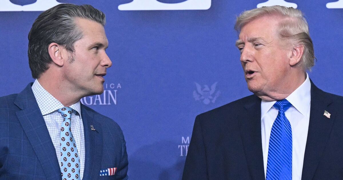 Trump reveals passionate Pete Hegseths 3-word