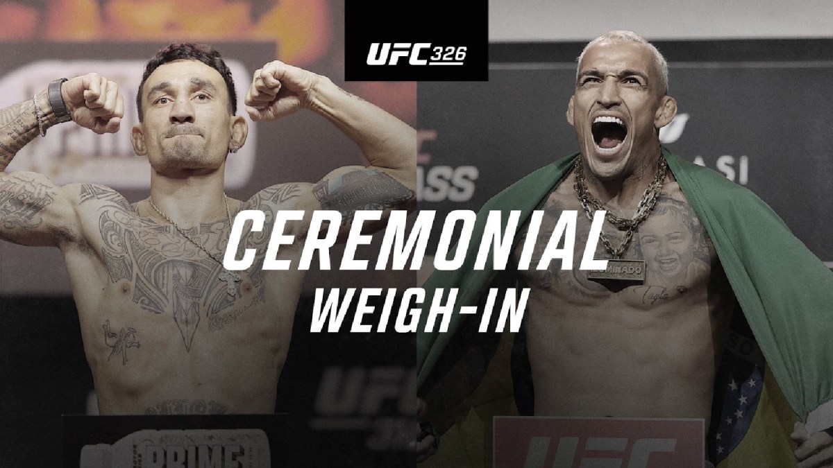 UFC 326 Ceremonial Weigh-In Video
