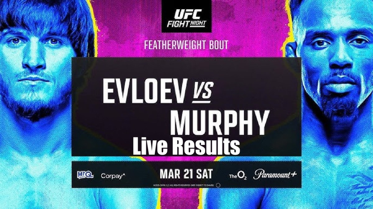 UFC Fight Night 270: Evloev vs. Murphy Results