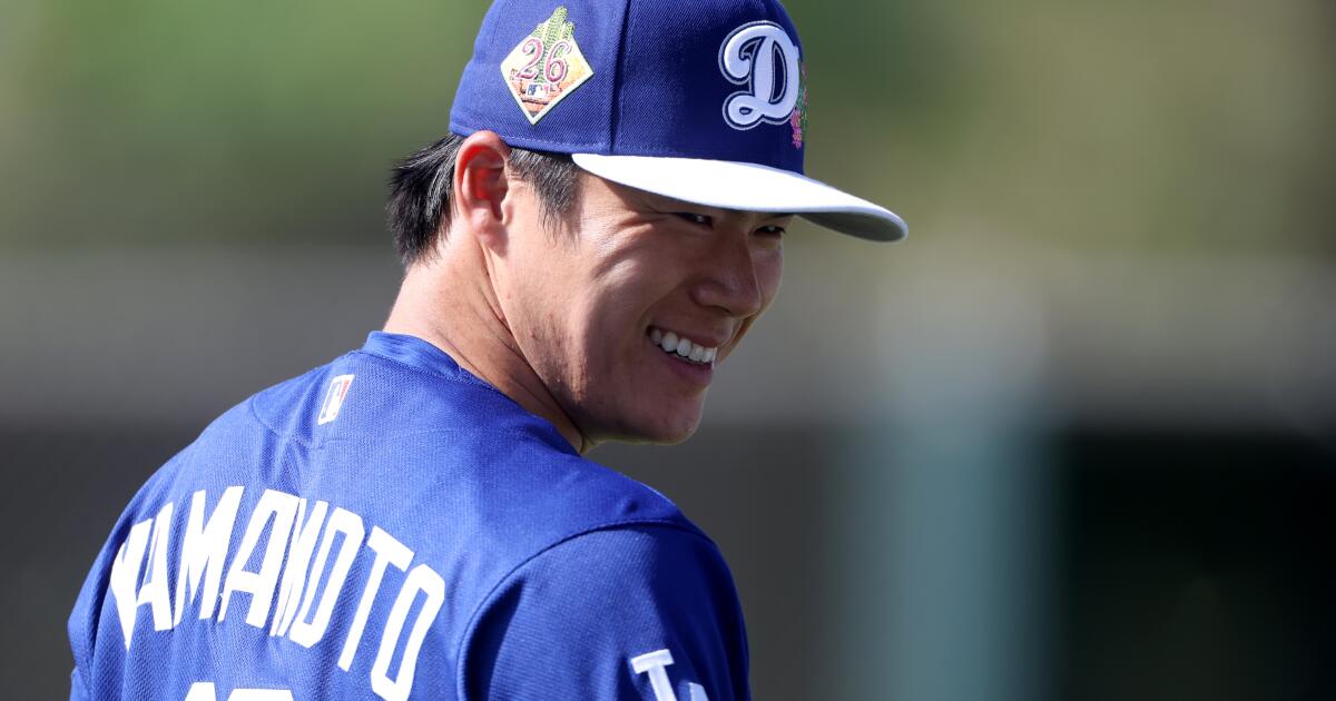Yoshinobu Yamamoto named Dodgers opening-day