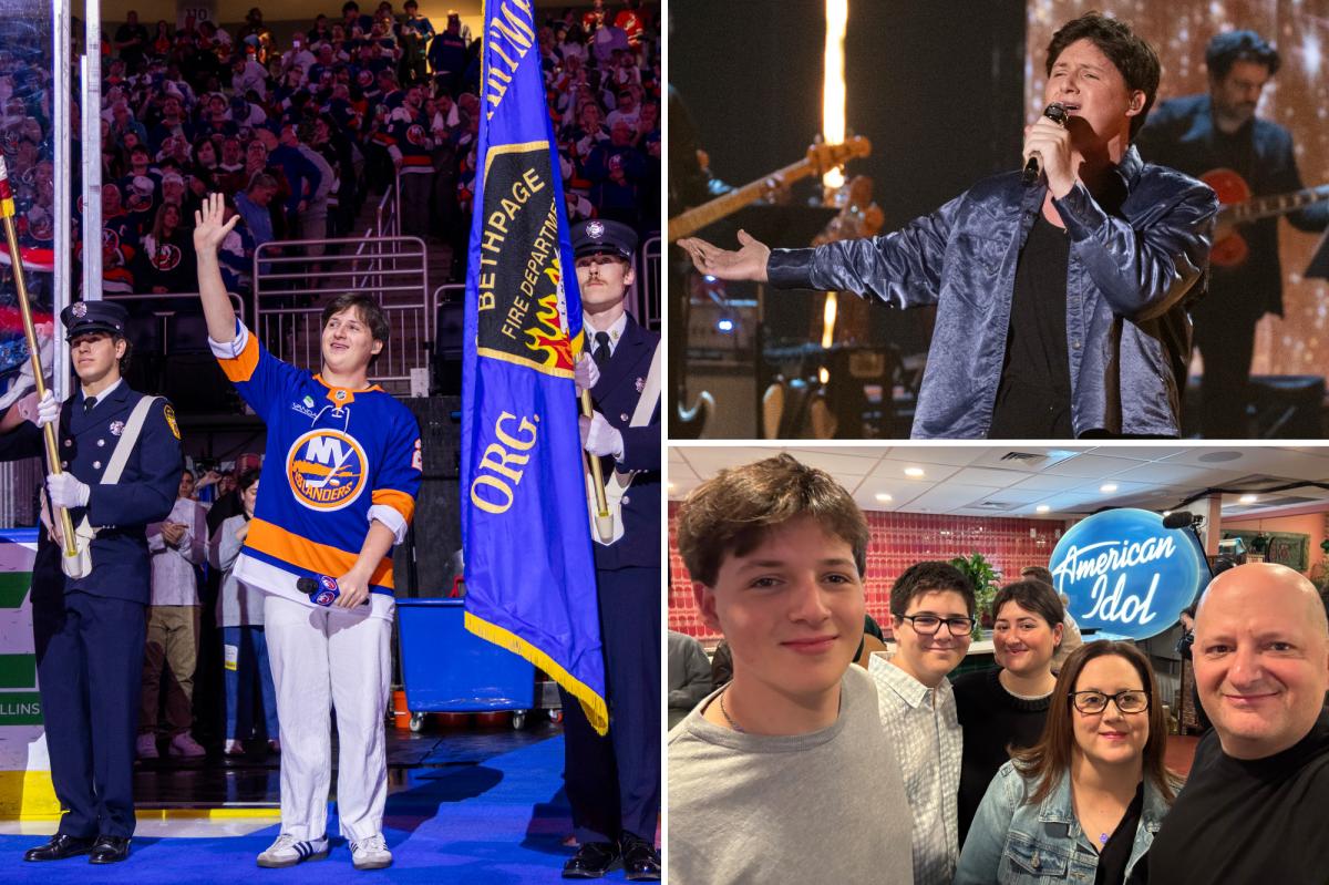 American Idol finalist Jesse Findling of Long