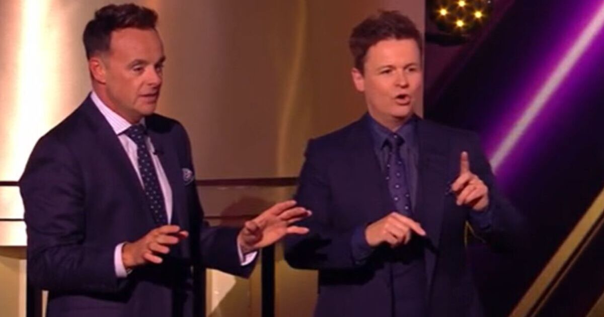 Ant and Dec halt BGT clash as they issue brutal Im A | UK News