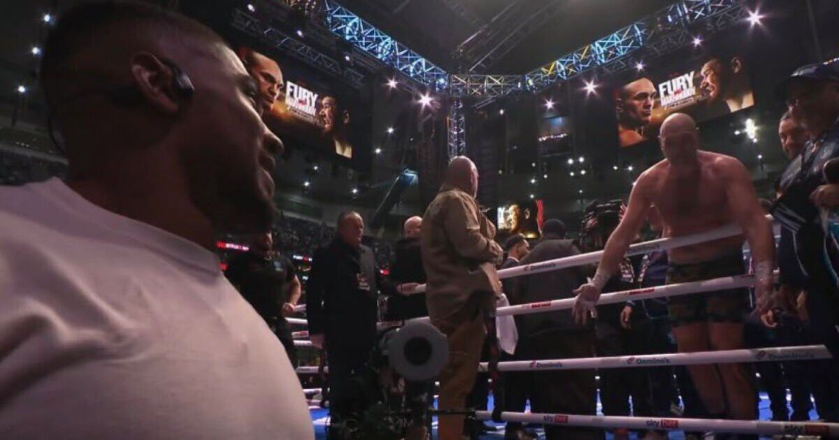 Anthony Joshua's reply as Tyson Fury calls him out | Boxing News