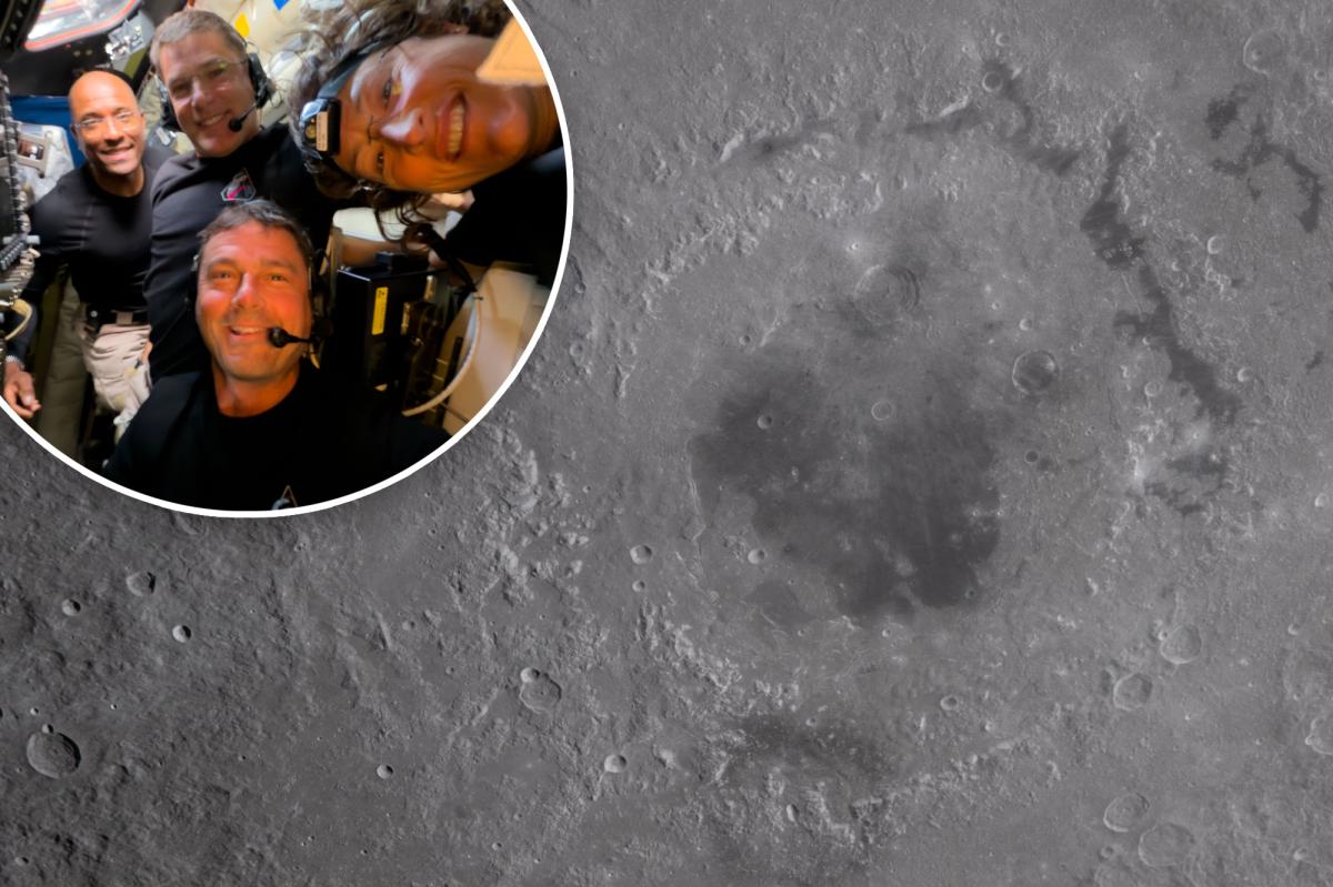 Artemis II crew spots smiley face on the moon | Lifestyle News