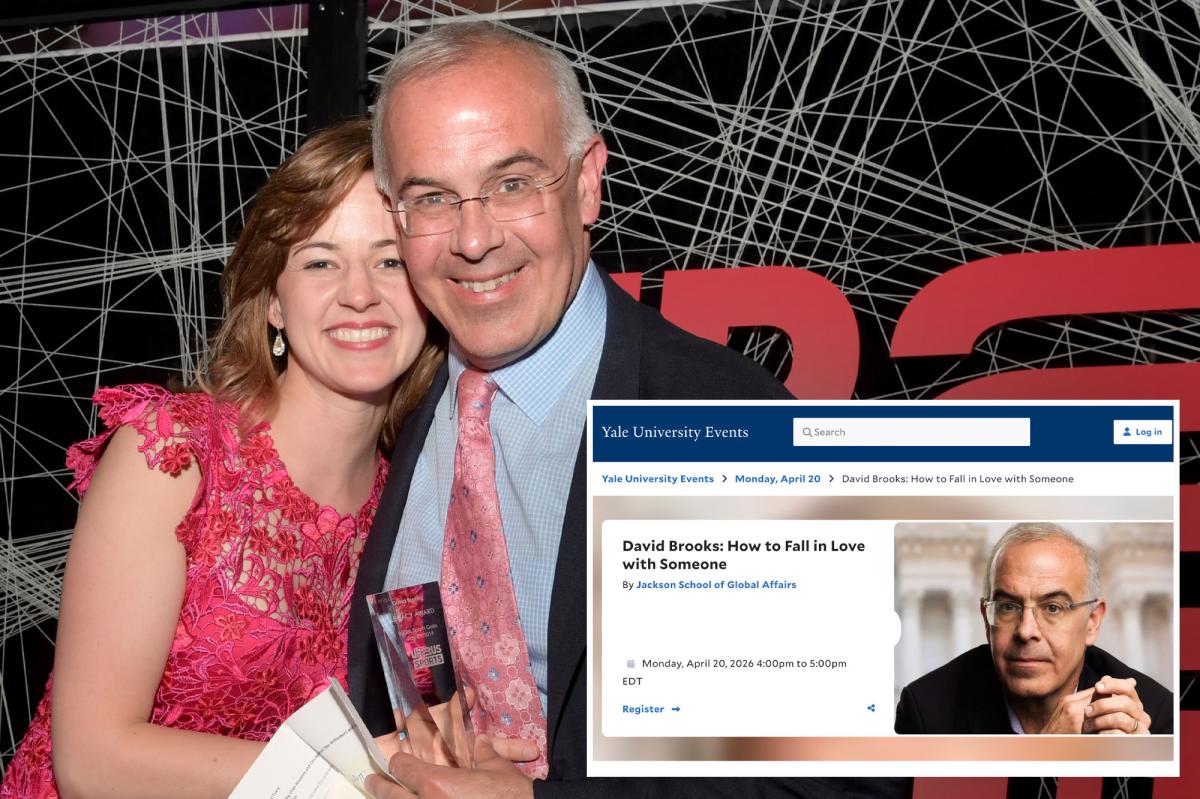 Atlantic writer David Brooks — who wed much | Gossip Wire