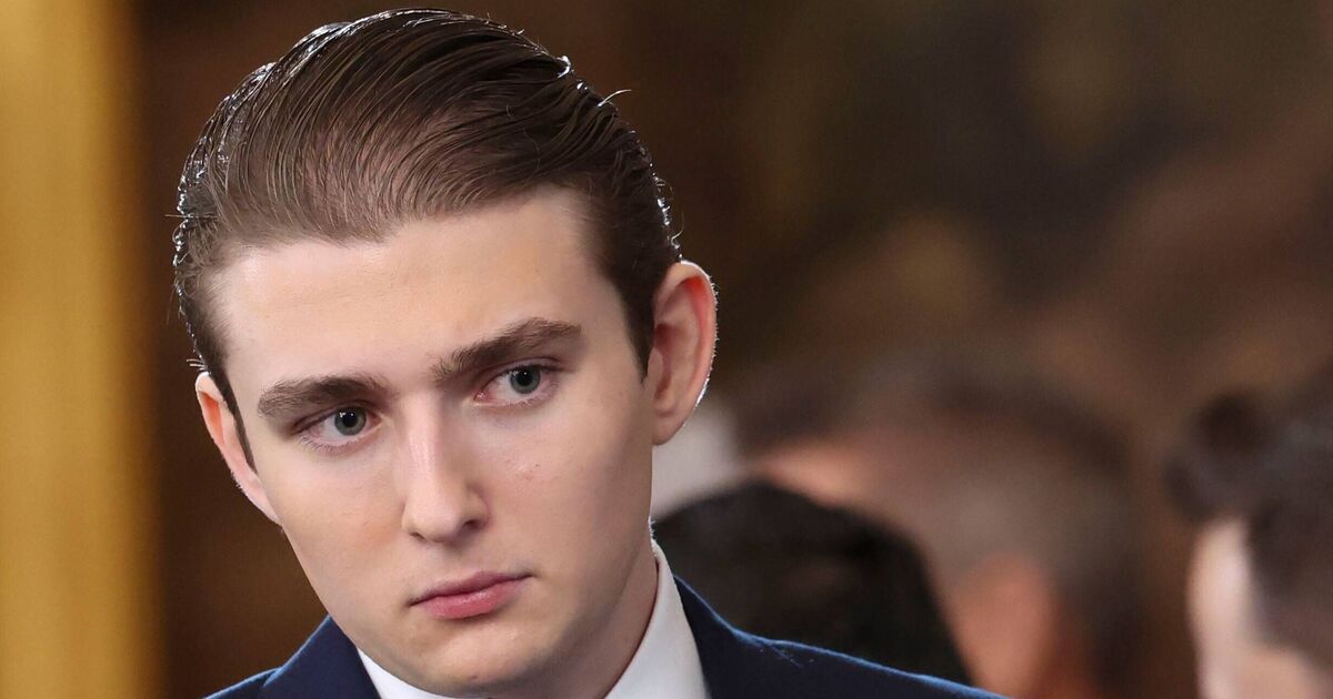 Barron Trump's latest move sparks 'cultural