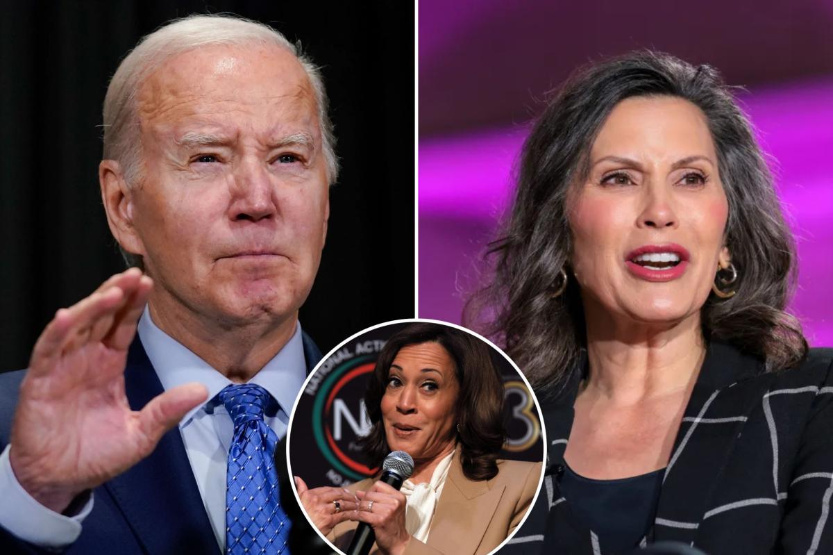 Biden wanted Gretchen Whitmer as VP but had to | Gossip Wire