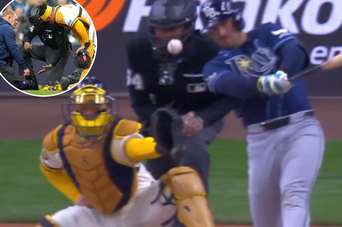 CB Bucknor leaves game after getting hit by foul | Sports News