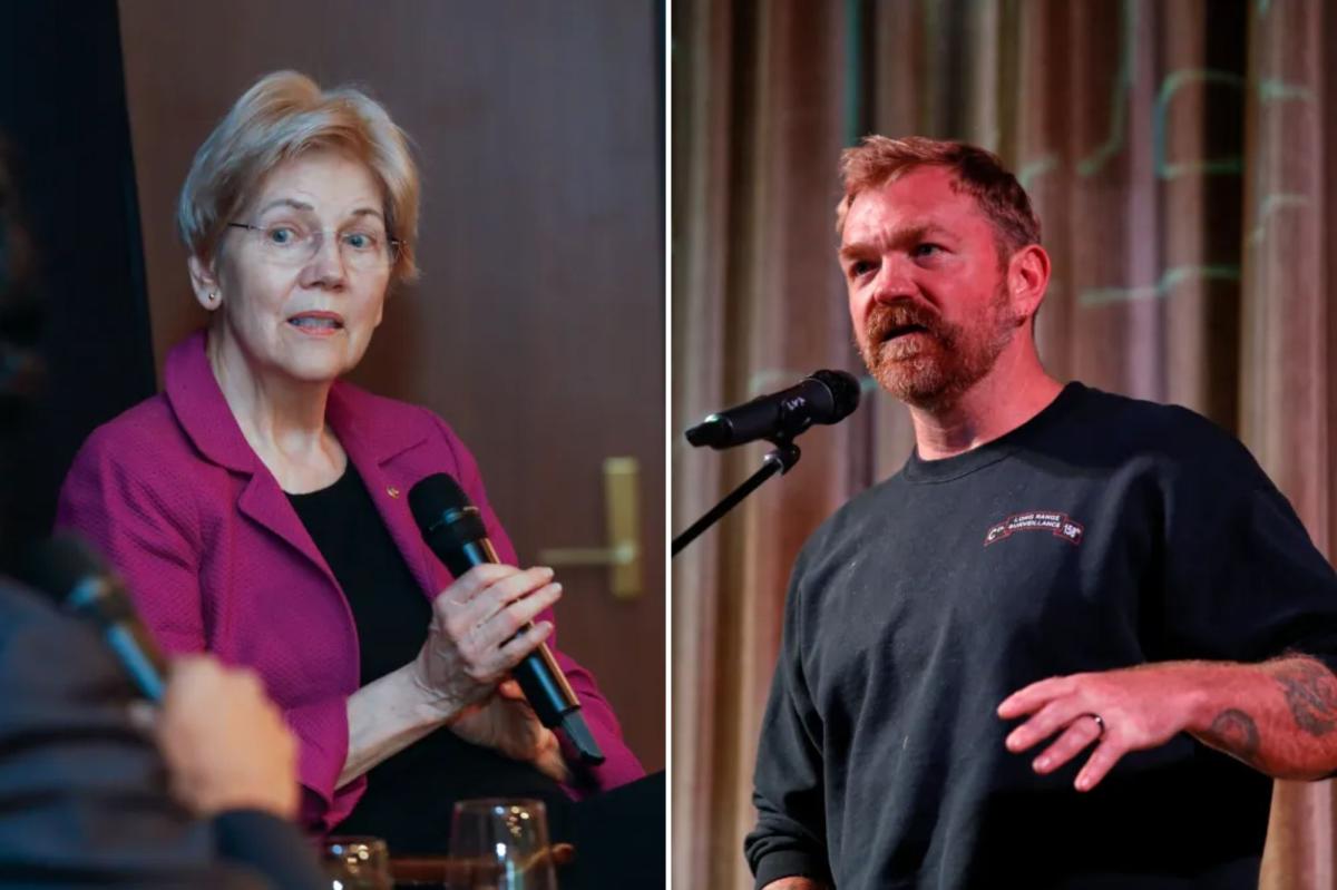 Elizabeth Warren pressed after saying lefty | Gossip Wire