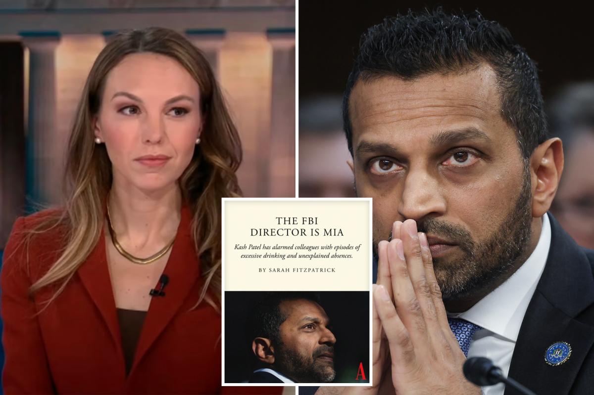 FBI Director Kash Patel sues Atlantic mag for | Gossip Wire
