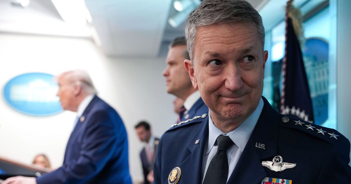 General Dan Caine's brutal 1-word response to