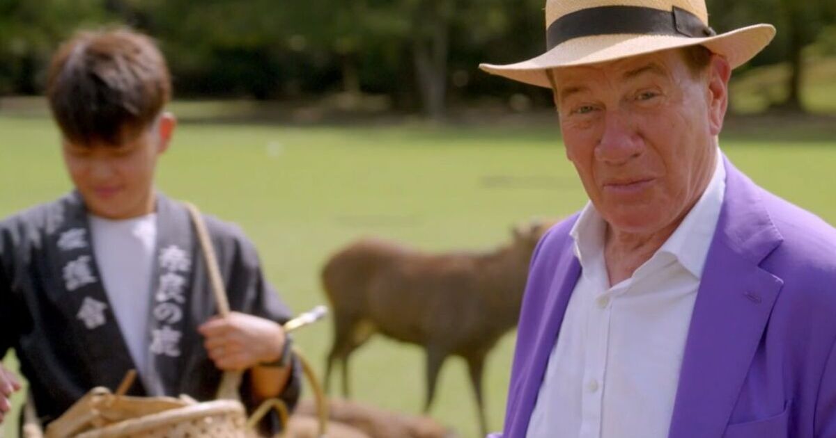 Get off me Moment BBCs Michael Portillo panics about | UK News