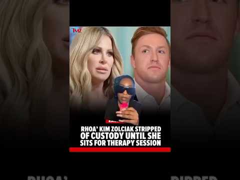 GWN report Kim lost custody of her kids #rhoa