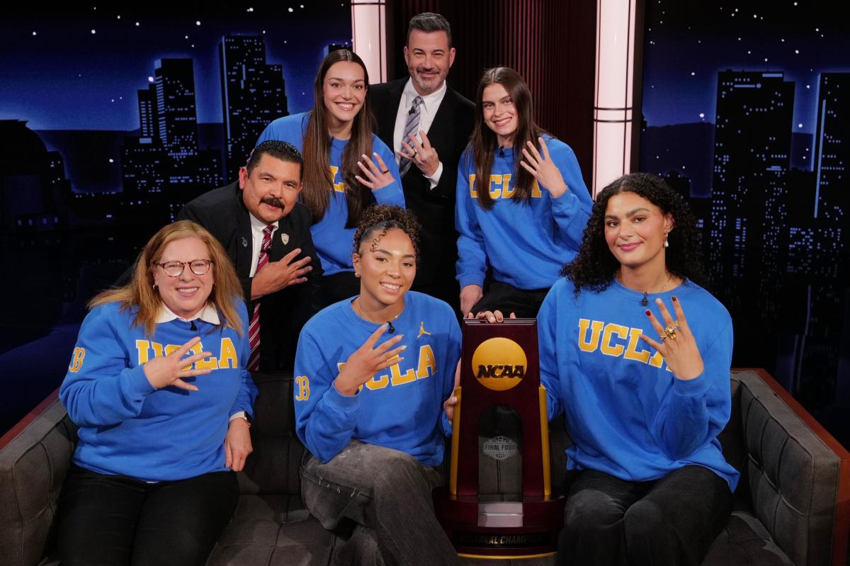 Jimmy Kimmel steals thunder from UCLA womens | Gossip Wire