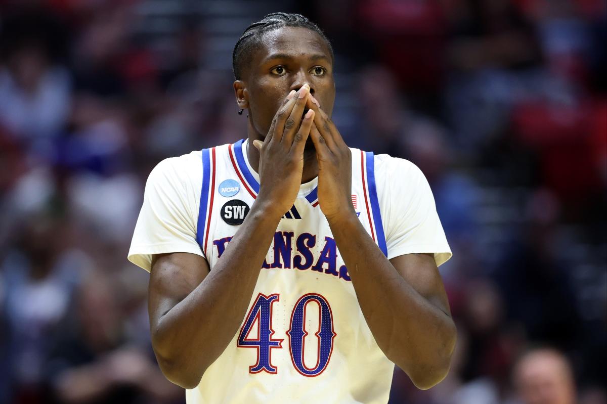 Kansas' Flory Bidunga declares for NBA draft with | Sports News