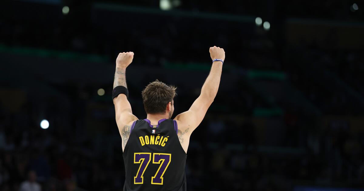 Lakers' Luka Doncic eligible for NBA's postseason