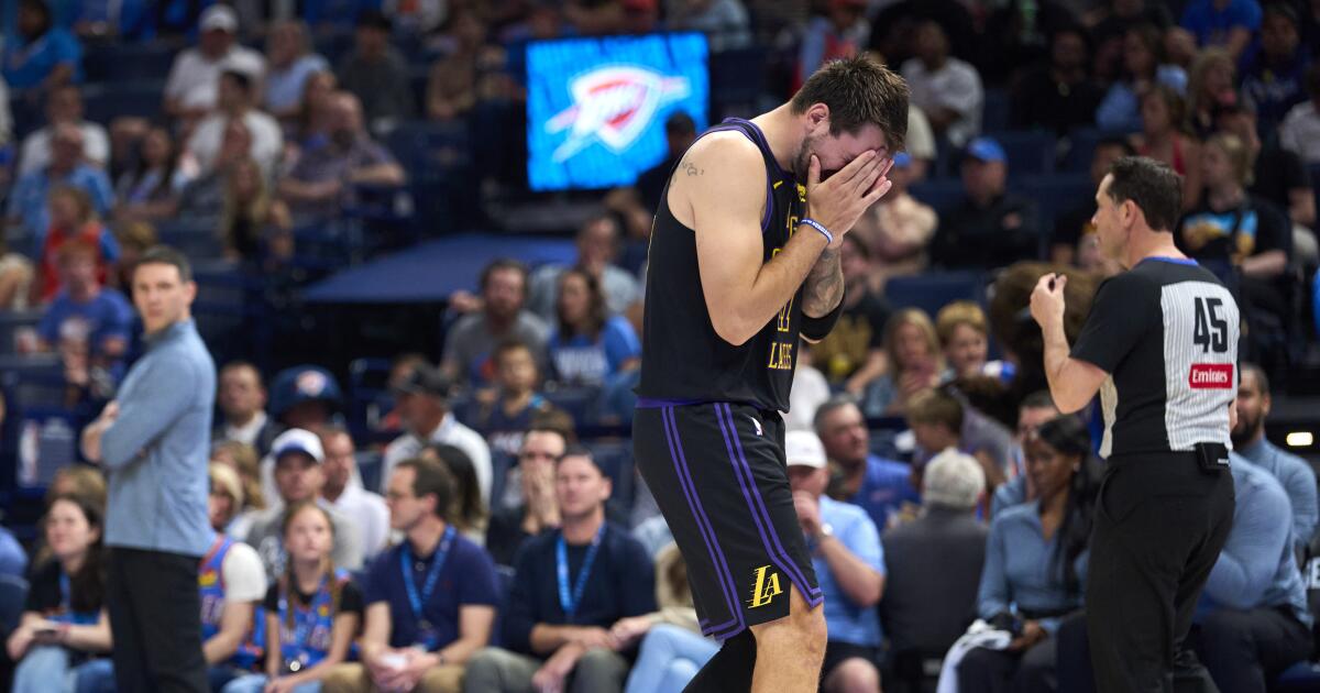 Luka Doncic hamstring injury to test Lakers' depth