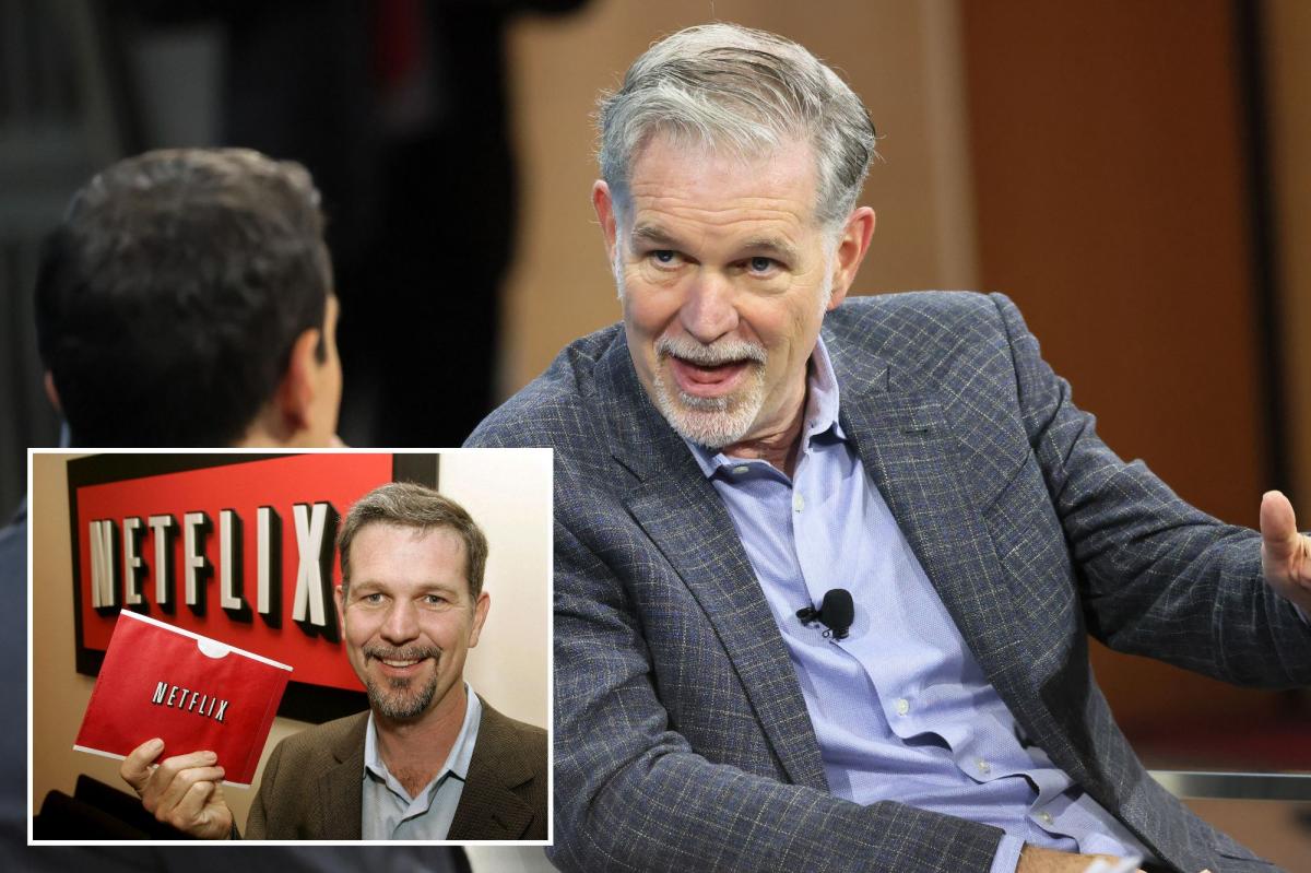 Netflix co-founder Reed Hastings makes shock exit, | Gossip Wire
