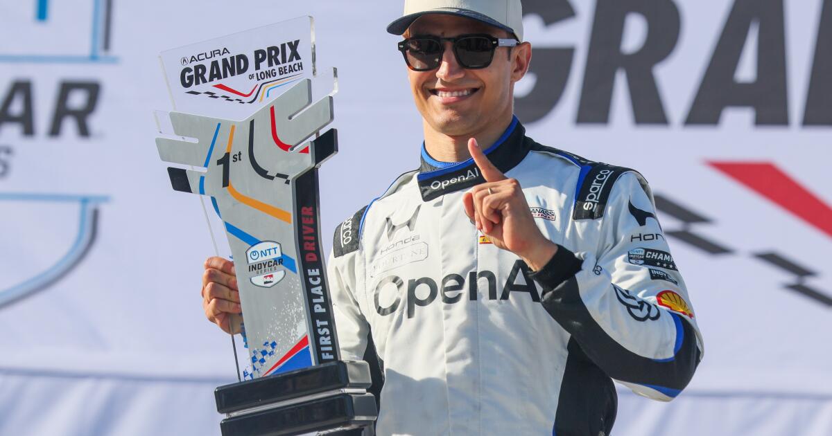 Quick final pit stop helps Alex Palou win Long