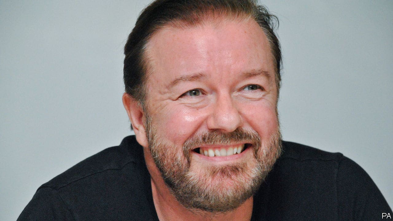 Ricky Gervais Promotes Ginger Spiced Product To | Gossip Wire News