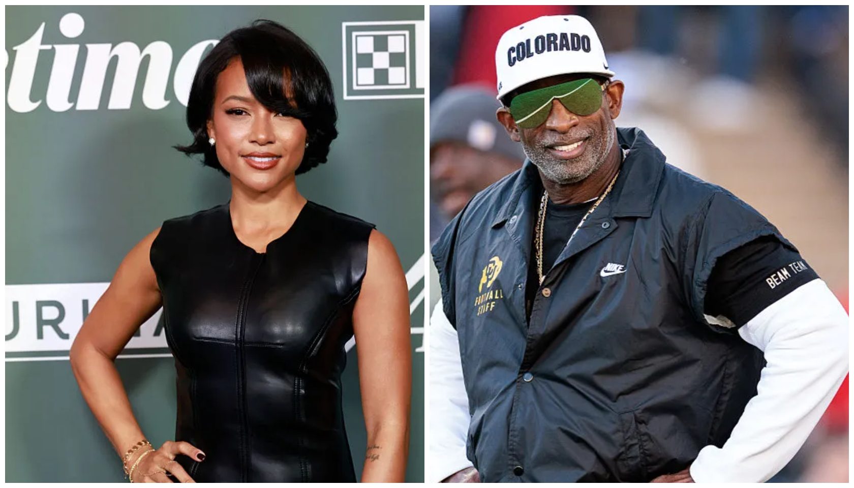 Sweetly Selfie’d Up: Karrueche & Deion Sanders | Gossip Wire