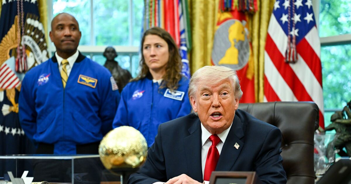 Trump slammed over 'unbelievable' live TV moment: | UK News